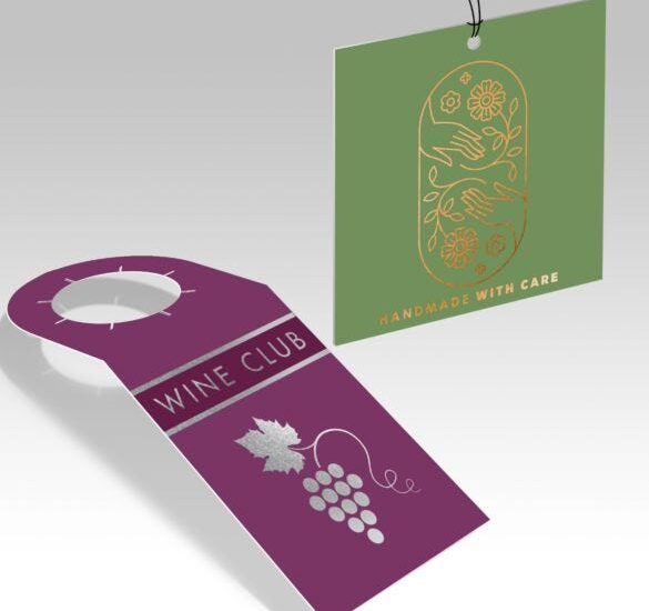 Foil Accent Hang Tags