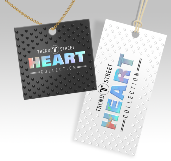 Dual Raised Hang Tags