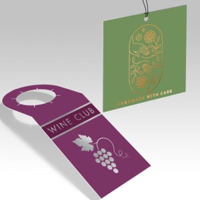 Foil Accent Hang Tags