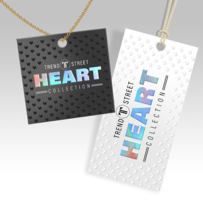 Dual Raised Hang Tags